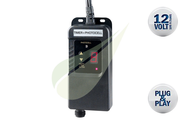 Kertbarátok Webáruház - GARDEN LIGHTS Időzítő és szürkületkapcsoló 12V